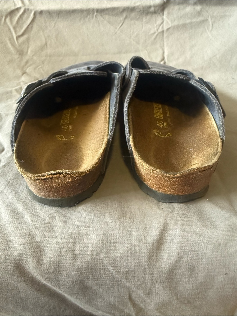 Birkenstock Boston clogs - 40 - navy blue - Picture 3 of 7